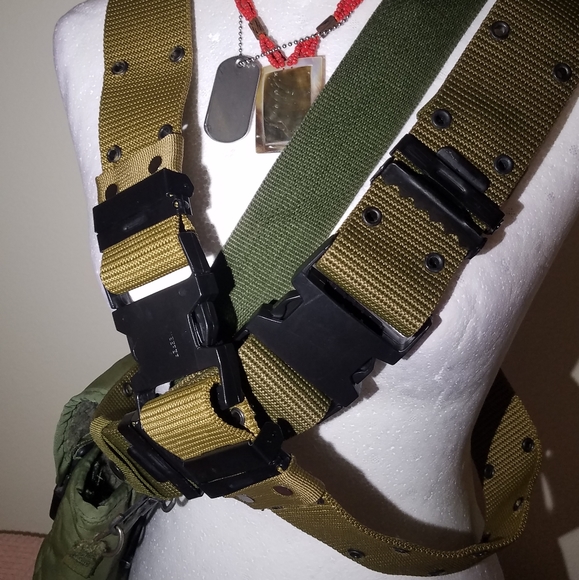 Mlitary Tactical Nylon Polyester Army Webbing Belt - Picture 7 of 8